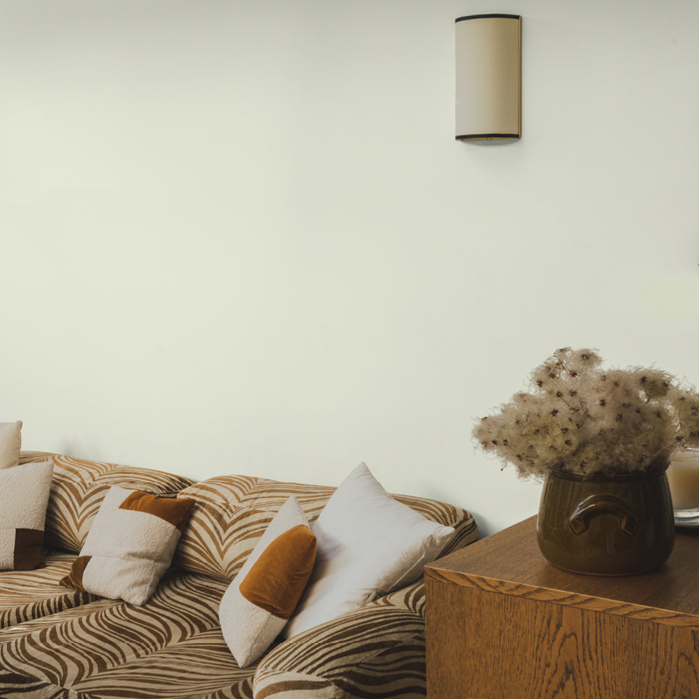 Pale Beige Green paint called Hello Vera by COAT Paints the eco friendly paint company