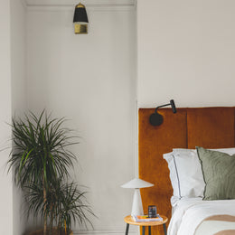 Warm Grey White paint called Just, Barely by COAT Paints the eco friendly paint company