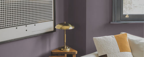Deep Purple Sample Sample called Trinket Sample by COAT Paints the eco friendly paint company