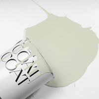 Pale Beige Green paint called Hello Vera by COAT Paints the eco friendly paint company