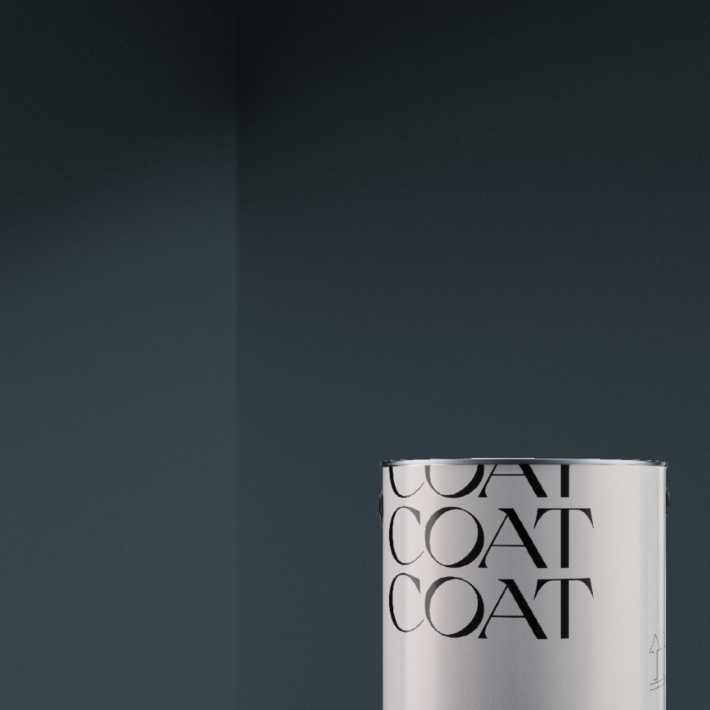 Dark Marine Blue paint called The Drink by COAT Paints the eco friendly paint company
