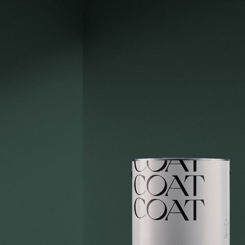 Timeless Dark Green Sample Sample called Ditch the Tie Sample by COAT Paints the eco friendly paint company