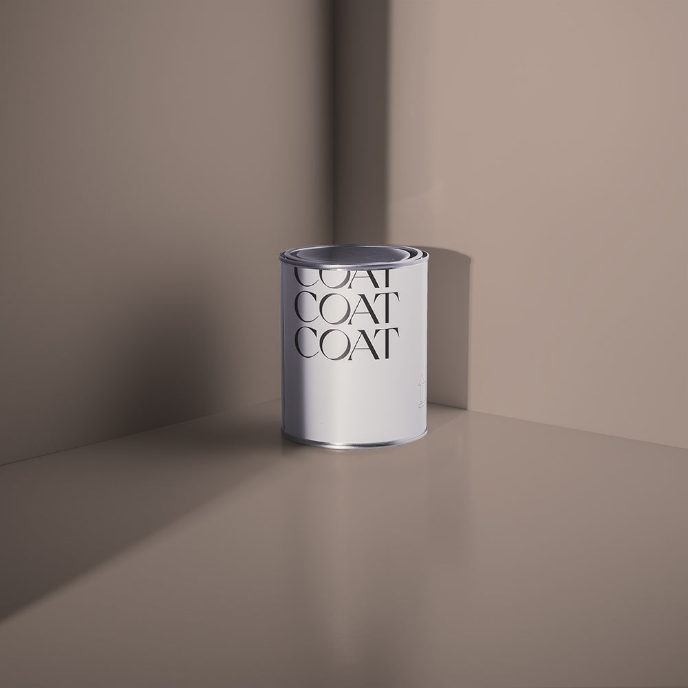 Deep Taupe paint called Cold Brew by COAT Paints the eco friendly paint company