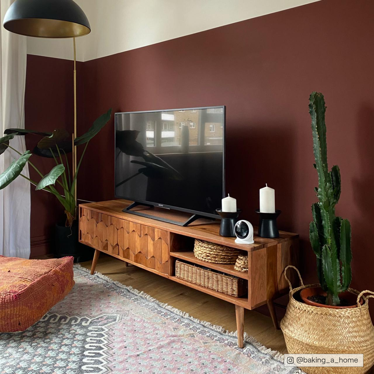 Industrial Red paint called The Old Corset Factory by COAT Paints the eco friendly paint company