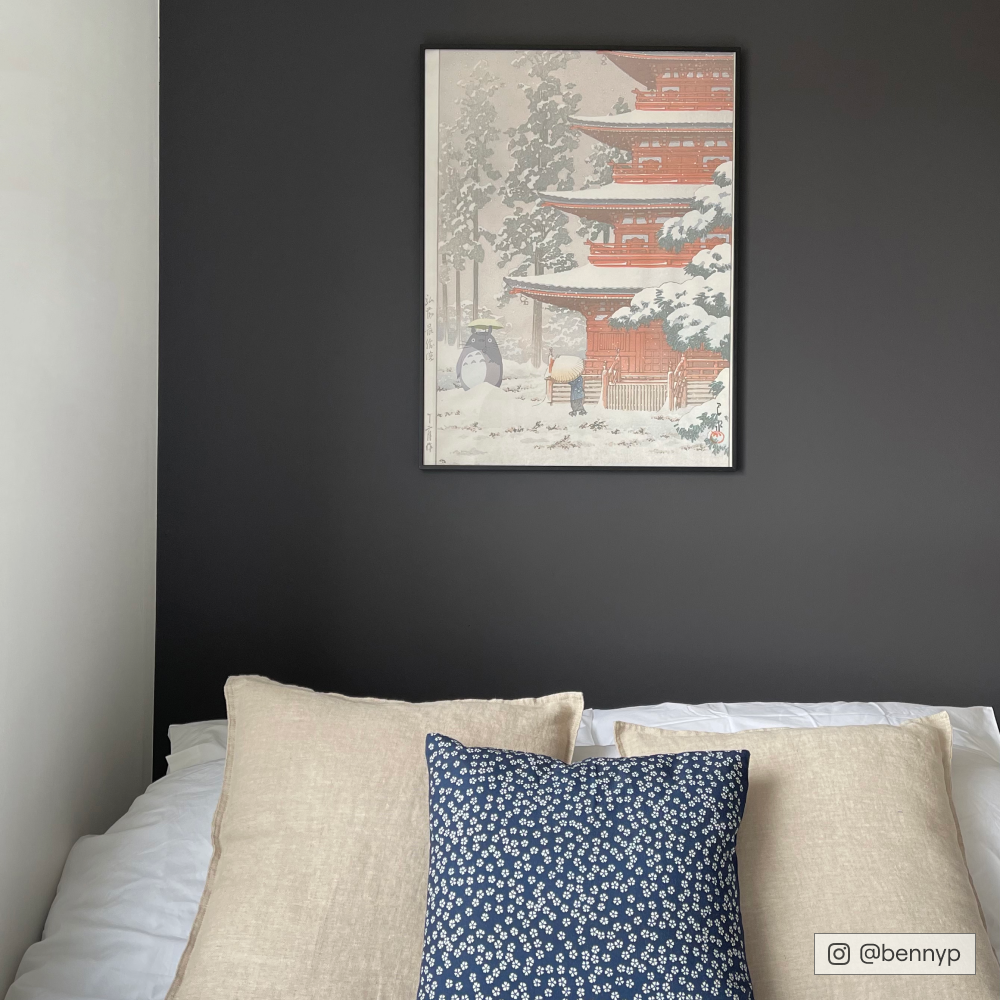 Charcoal Black paint called David Rose by COAT Paints the eco friendly paint company