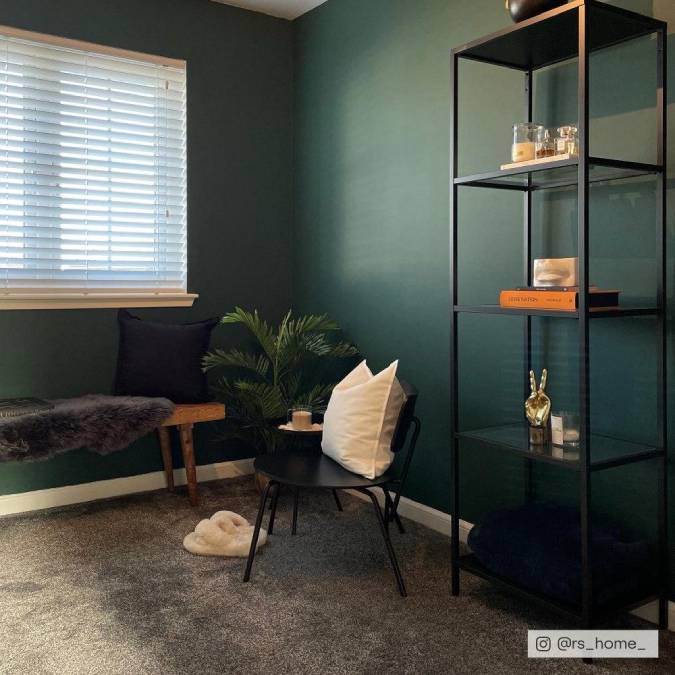 Timeless Dark Green paint called Ditch the Tie by COAT Paints the eco friendly paint company