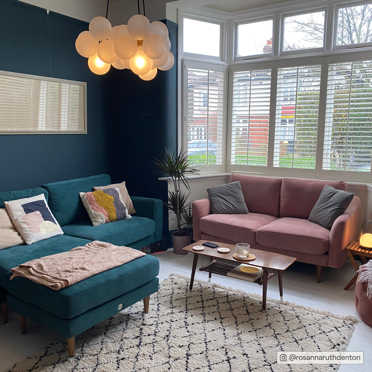 Dark Marine Blue paint called The Drink by COAT Paints the eco friendly paint company