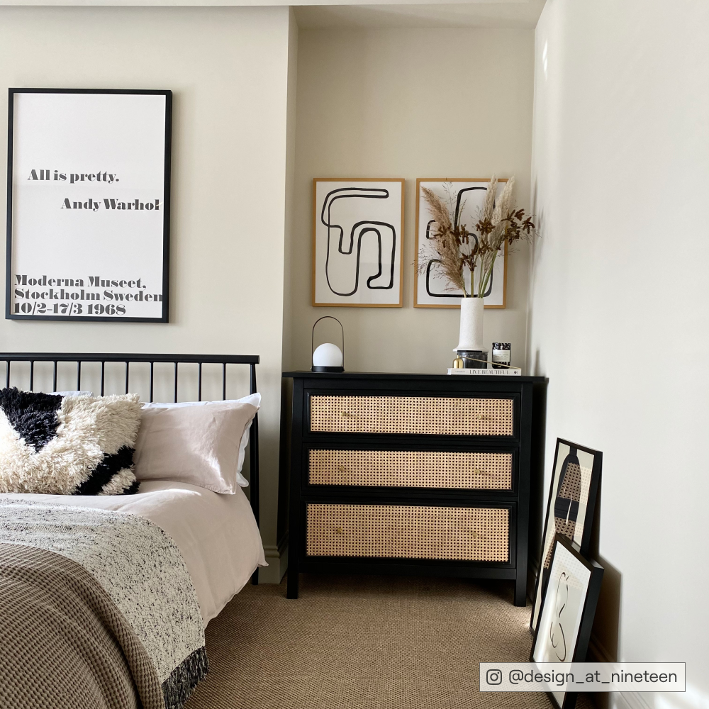 Modern Beige paint called Duvet Day by COAT Paints the eco friendly paint company