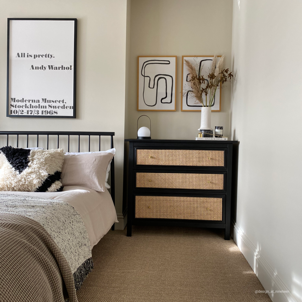 Modern Beige paint called Duvet Day by COAT Paints the eco friendly paint company