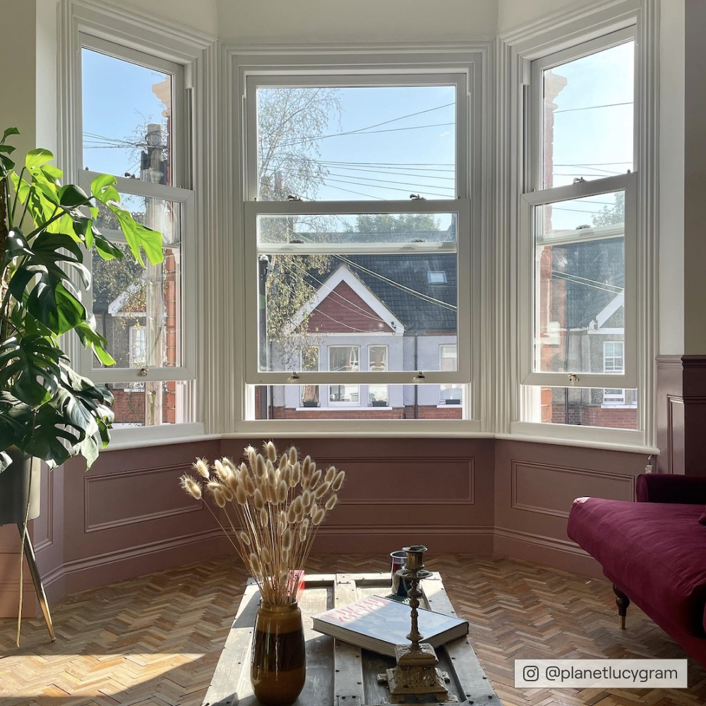 Deep Dusky Pink paint called Festival Eve by COAT Paints the eco friendly paint company