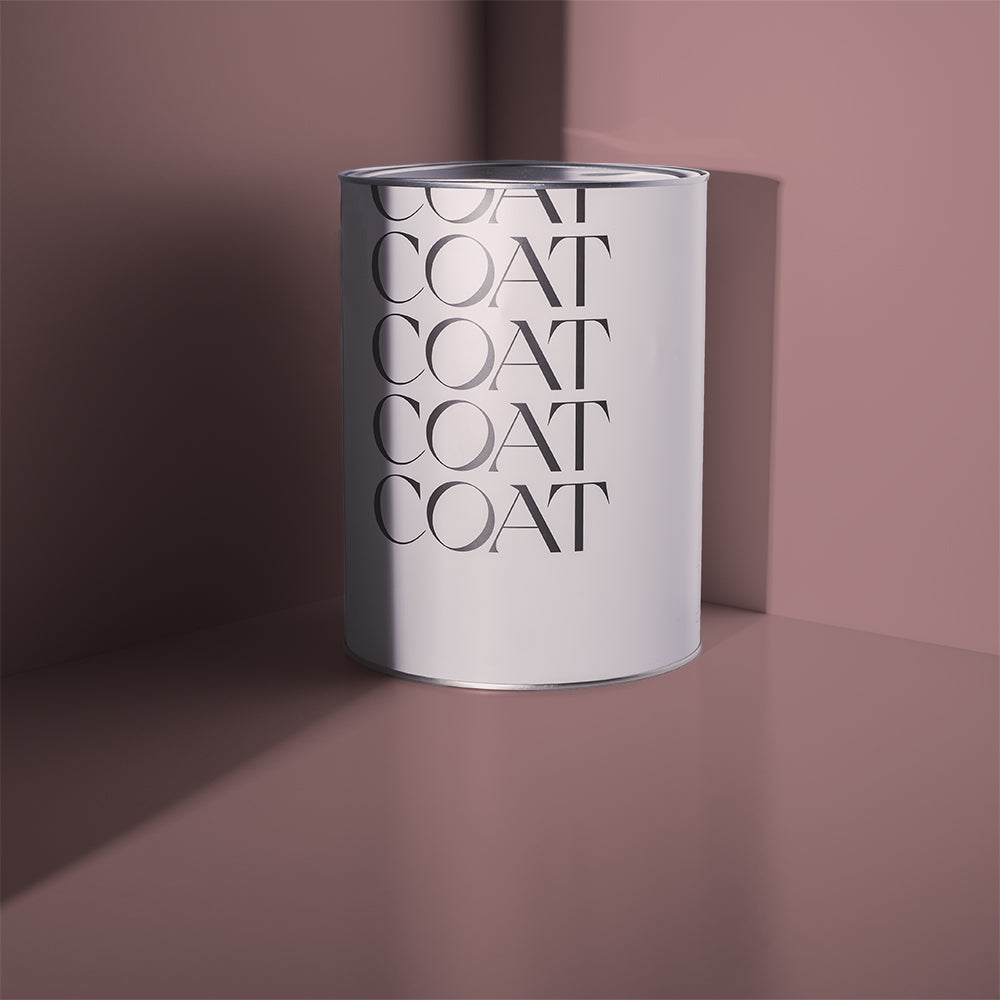 Deep Dusky Pink paint called Festival Eve by COAT Paints the eco friendly paint company