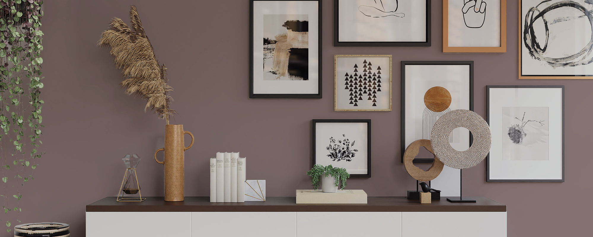 Deep Dusky Pink paint called Festival Eve by COAT Paints the eco friendly paint company