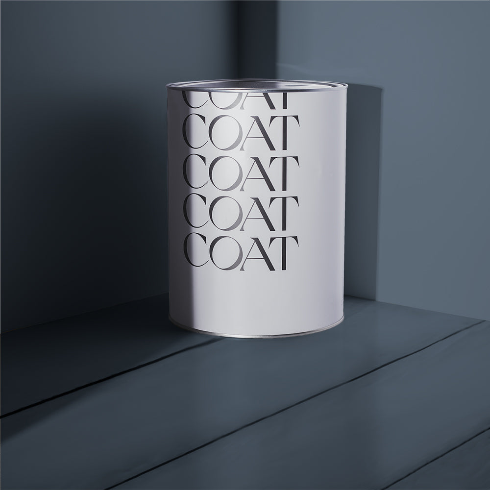 Deep Blue paint called All Inclusive by COAT Paints the eco friendly paint company