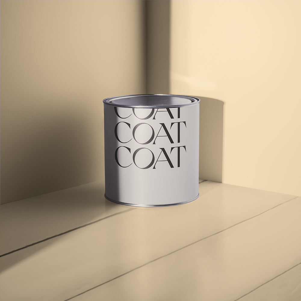 Bright Pale Yellow paint called Arctic Roll by COAT Paints the eco friendly paint company