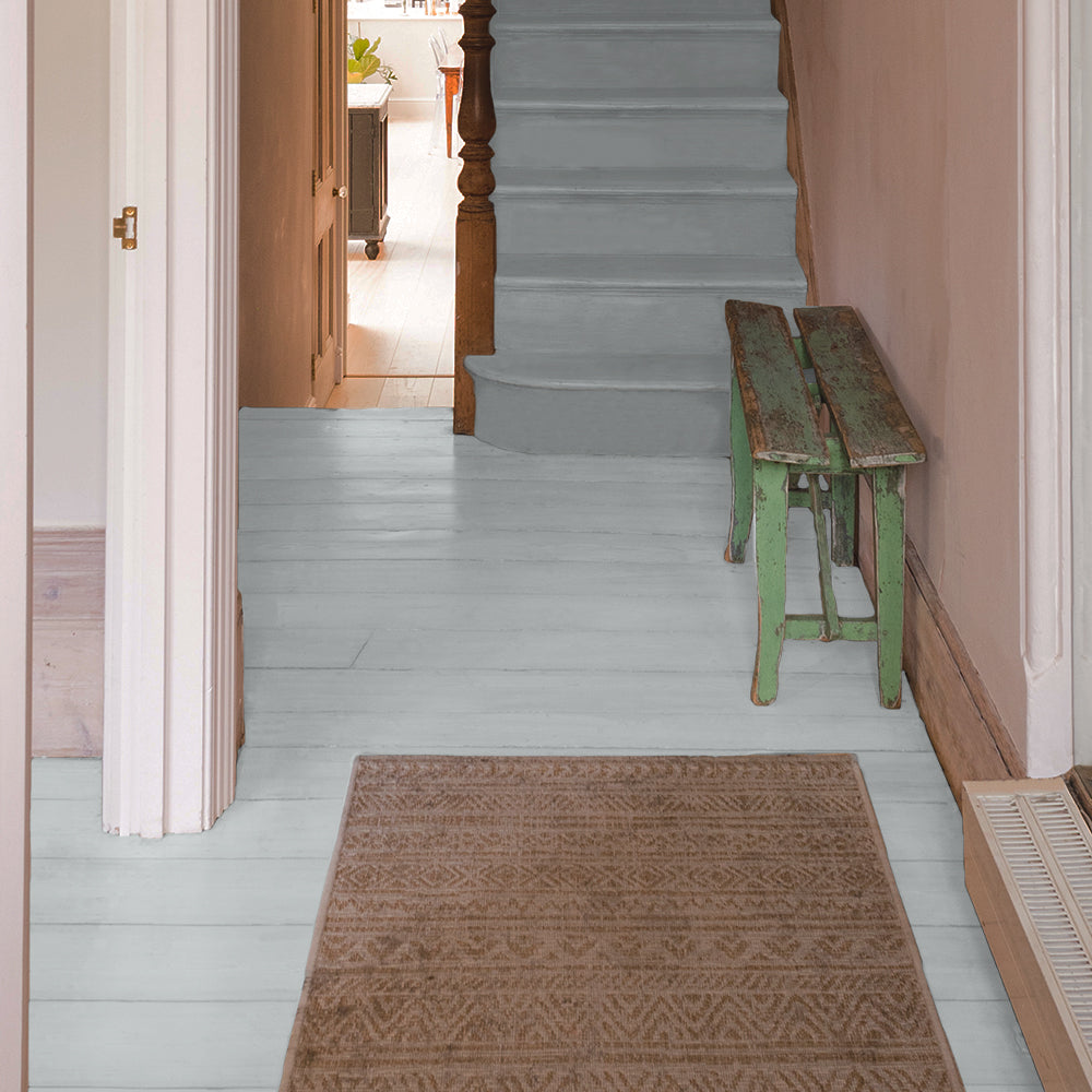 Medium warm grey paint called Are you still watching? by COAT Paints the eco friendly paint company