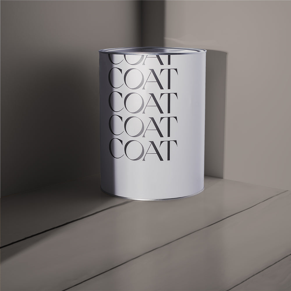 Warm Deep Grey paint called Big Timer by COAT Paints the eco friendly paint company