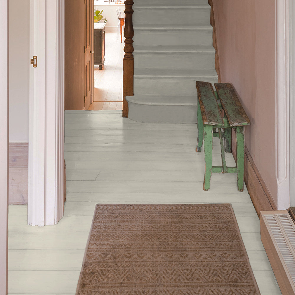 Mid Green Beige paint called Café Flore by COAT Paints the eco friendly paint company