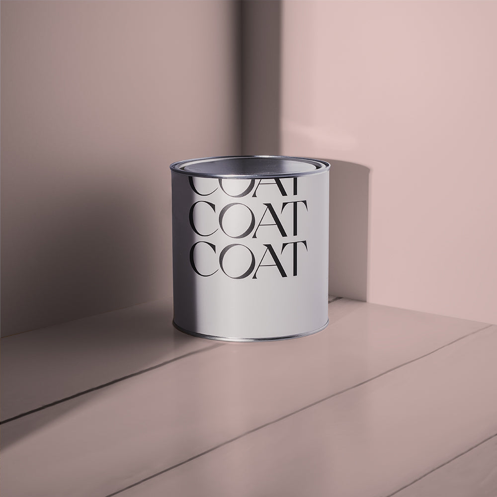 Greyed Pink paint called Ciao, Sofia by COAT Paints the eco friendly paint company