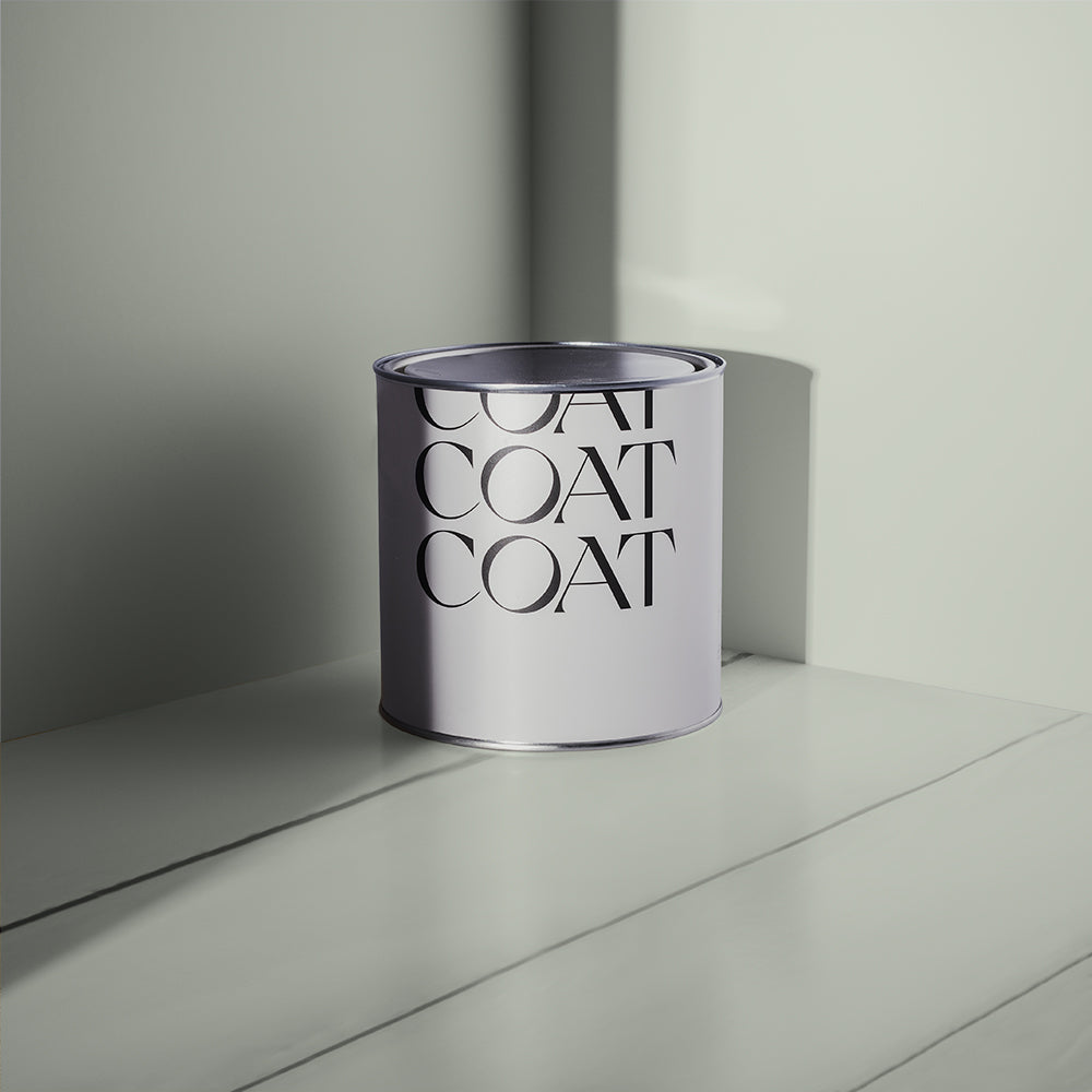 Clean Blue Green paint called Detox by COAT Paints the eco friendly paint company