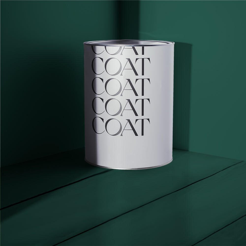 Timeless Dark Green paint called Ditch the Tie by COAT Paints the eco friendly paint company