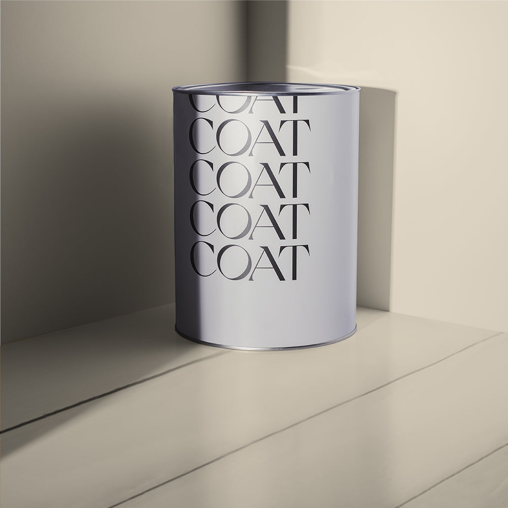 Modern Beige paint called Duvet Day by COAT Paints the eco friendly paint company
