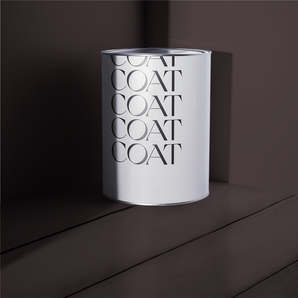 Dark Taupe Brown paint called Gumption by COAT Paints the eco friendly paint company