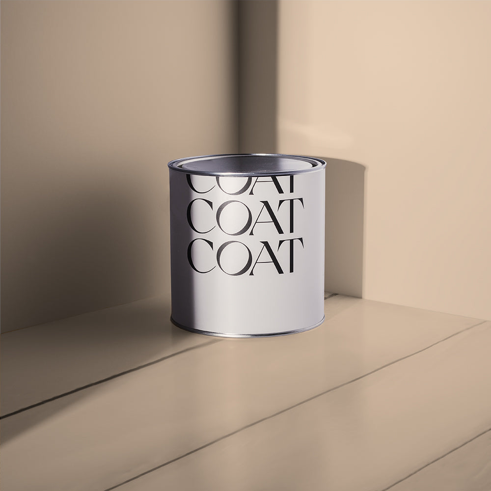 Deep Beige paint called Moving Day by COAT Paints the eco friendly paint company
