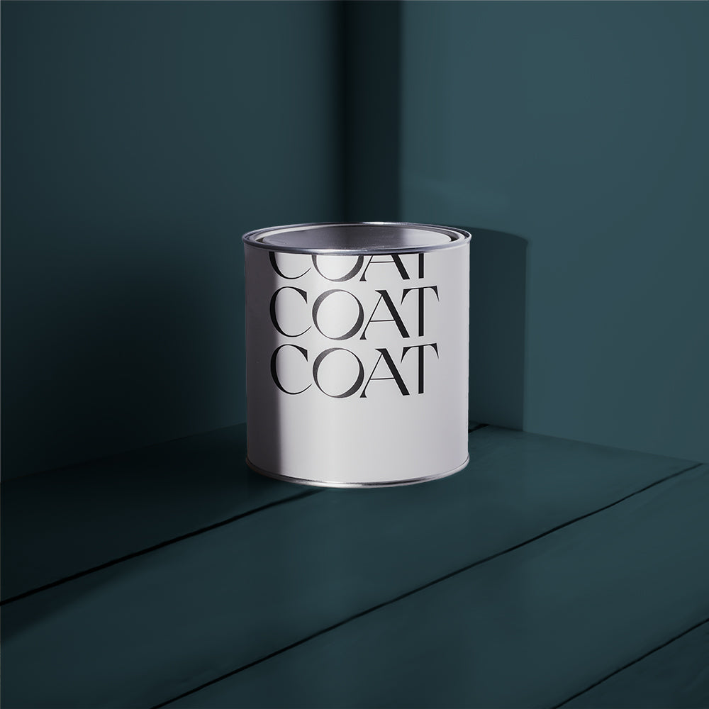 Dark Marine Blue paint called The Drink by COAT Paints the eco friendly paint company