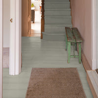 Green Grey paint called The Trail by COAT Paints the eco friendly paint company