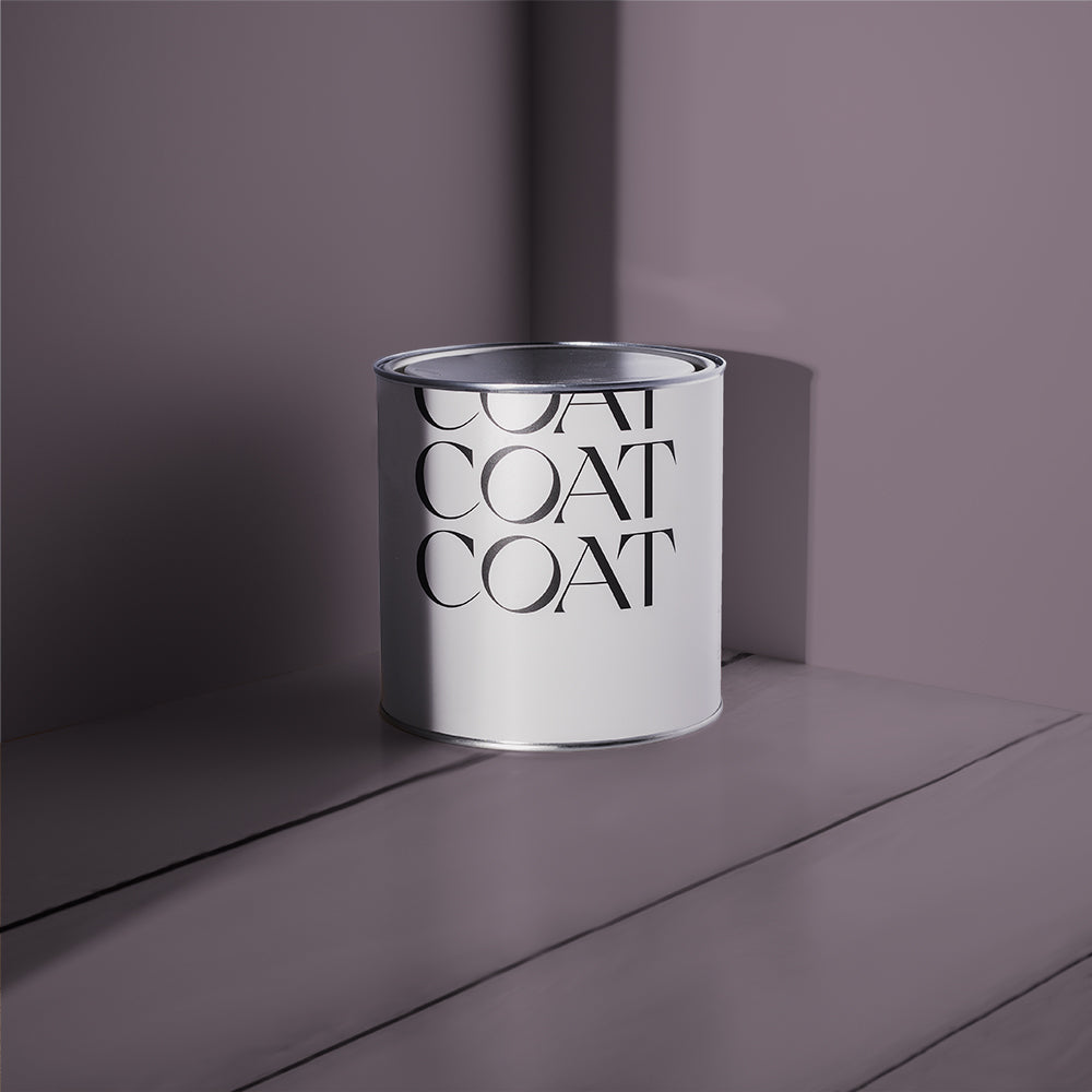 Deep Purple paint called Trinket by COAT Paints the eco friendly paint company