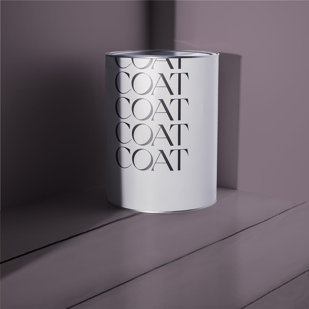 Deep Purple paint called Trinket by COAT Paints the eco friendly paint company