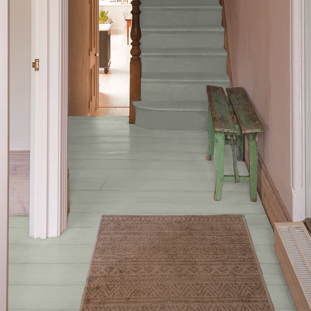 Hazy Grey Green paint called Yard Party by COAT Paints the eco friendly paint company