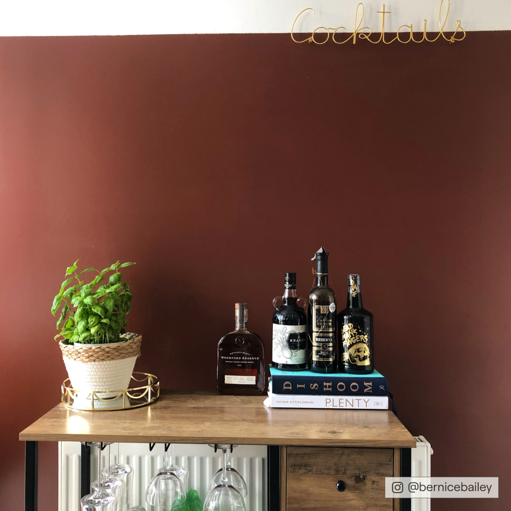 Industrial Red paint called The Old Corset Factory by COAT Paints the eco friendly paint company