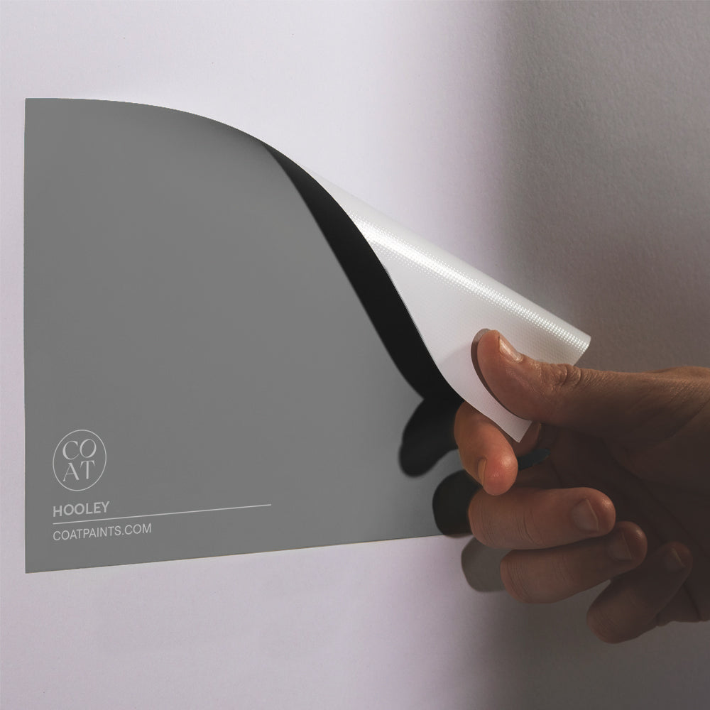 Cool Deep Grey paint called Hooley by COAT Paints the eco friendly paint company