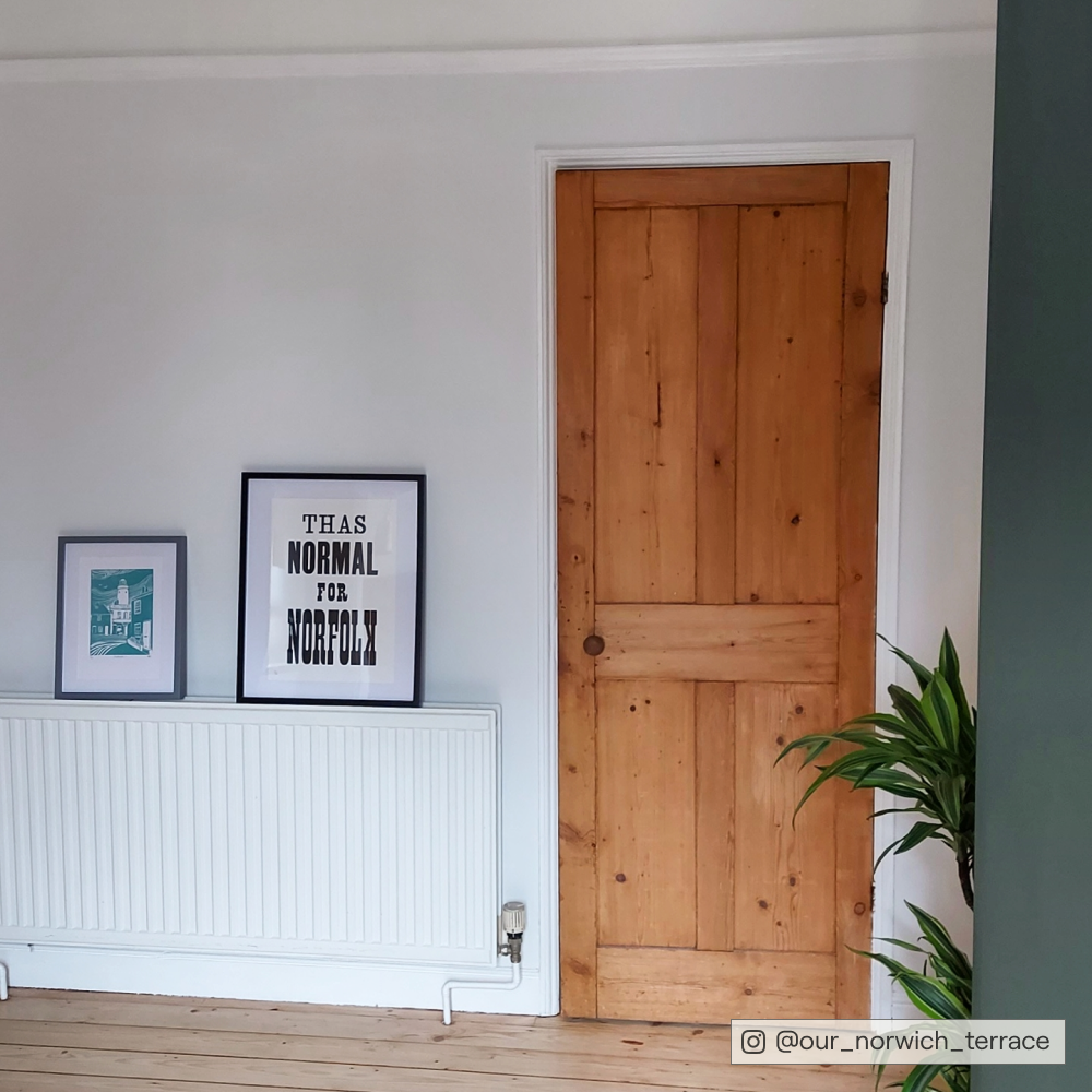 Grey Off-White paint called Low Salt by COAT Paints the eco friendly paint company