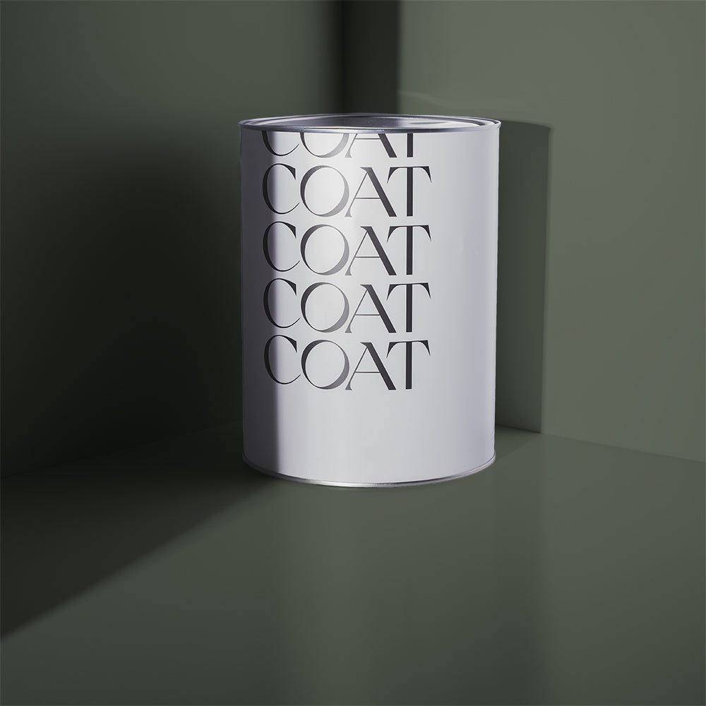 Dark Olive Green paint called Nomad by COAT Paints the eco friendly paint company