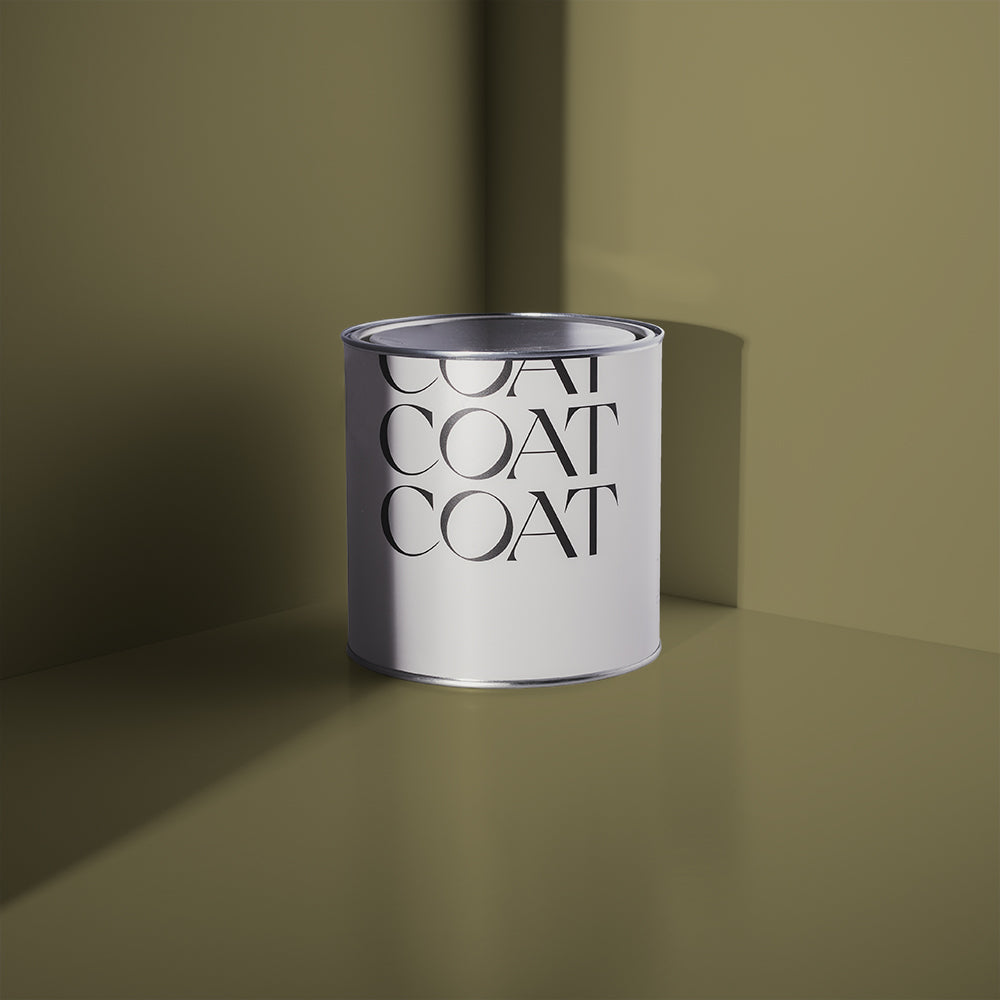 Warm Green paint called Pan by COAT Paints the eco friendly paint company