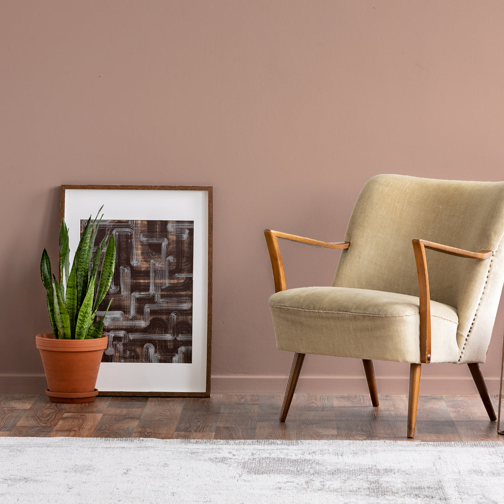 Wet Plaster Pink paint called Persipan by COAT Paints the eco friendly paint company