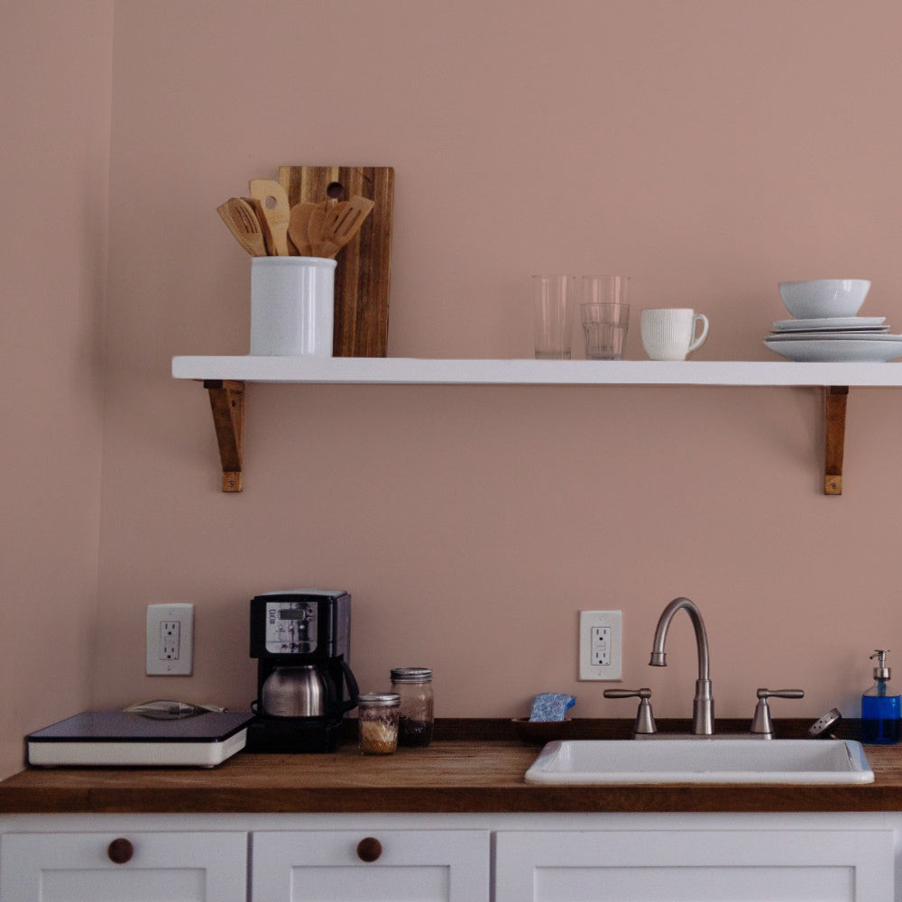 Wet Plaster Pink paint called Persipan by COAT Paints the eco friendly paint company