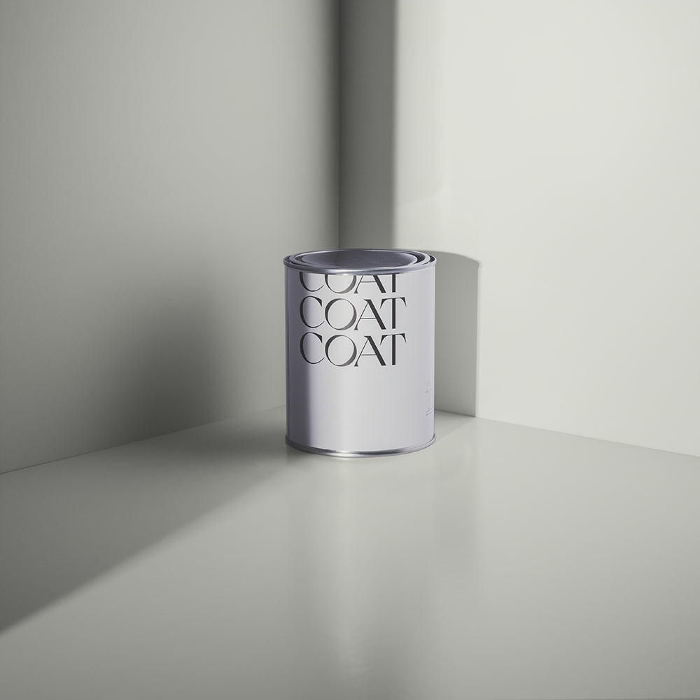 Bright Clay Greige paint called Rathbone Place by COAT Paints the eco friendly paint company
