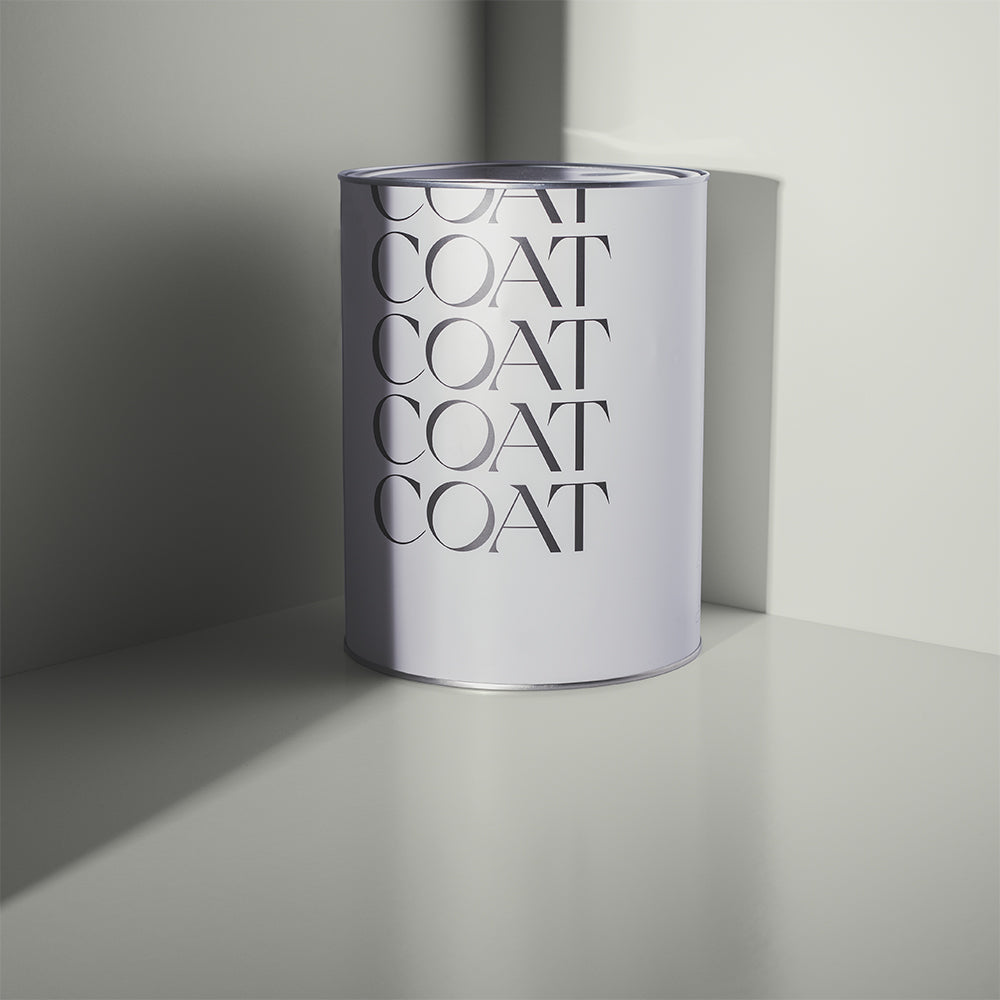 Bright Clay Greige paint called Rathbone Place by COAT Paints the eco friendly paint company