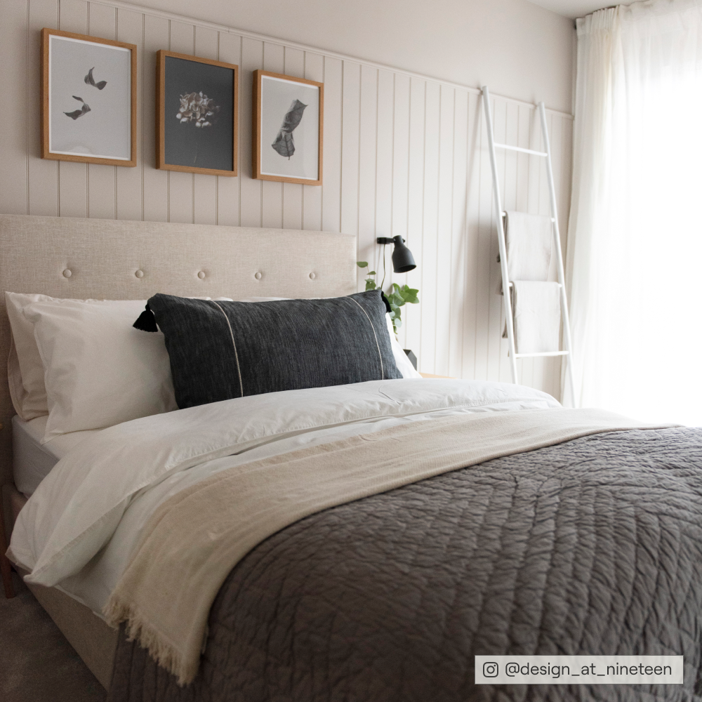 Warm Taupe paint called Sunday Soul by COAT Paints the eco friendly paint company