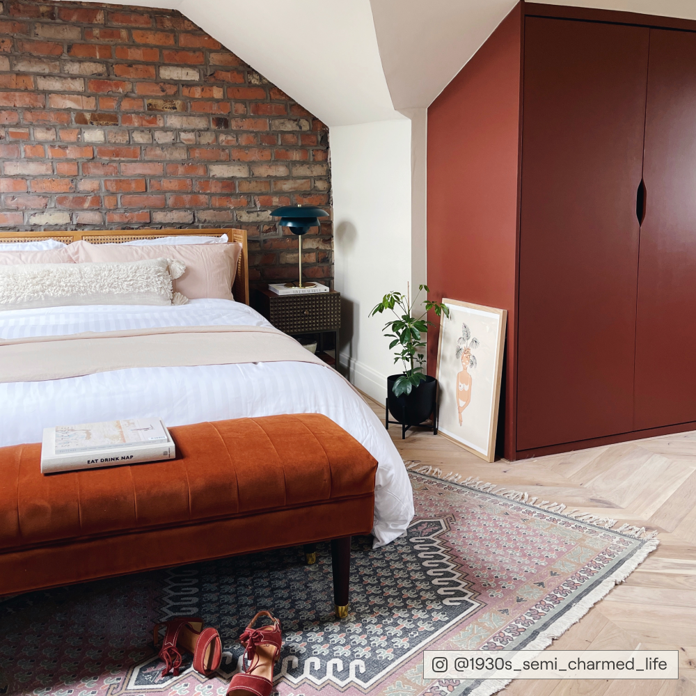 Industrial Red paint called The Old Corset Factory by COAT Paints the eco friendly paint company