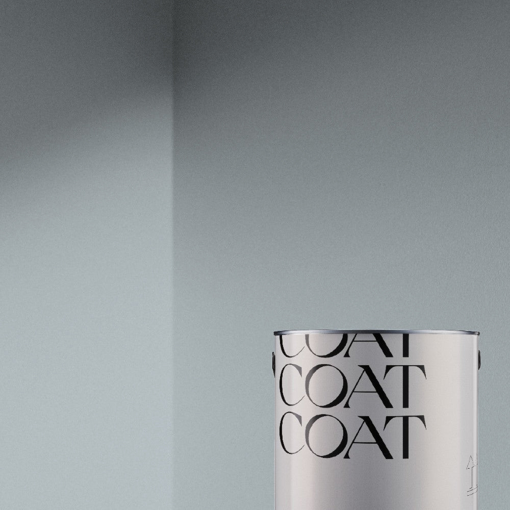 Pale Blue paint called The Good China by COAT Paints the eco friendly paint company