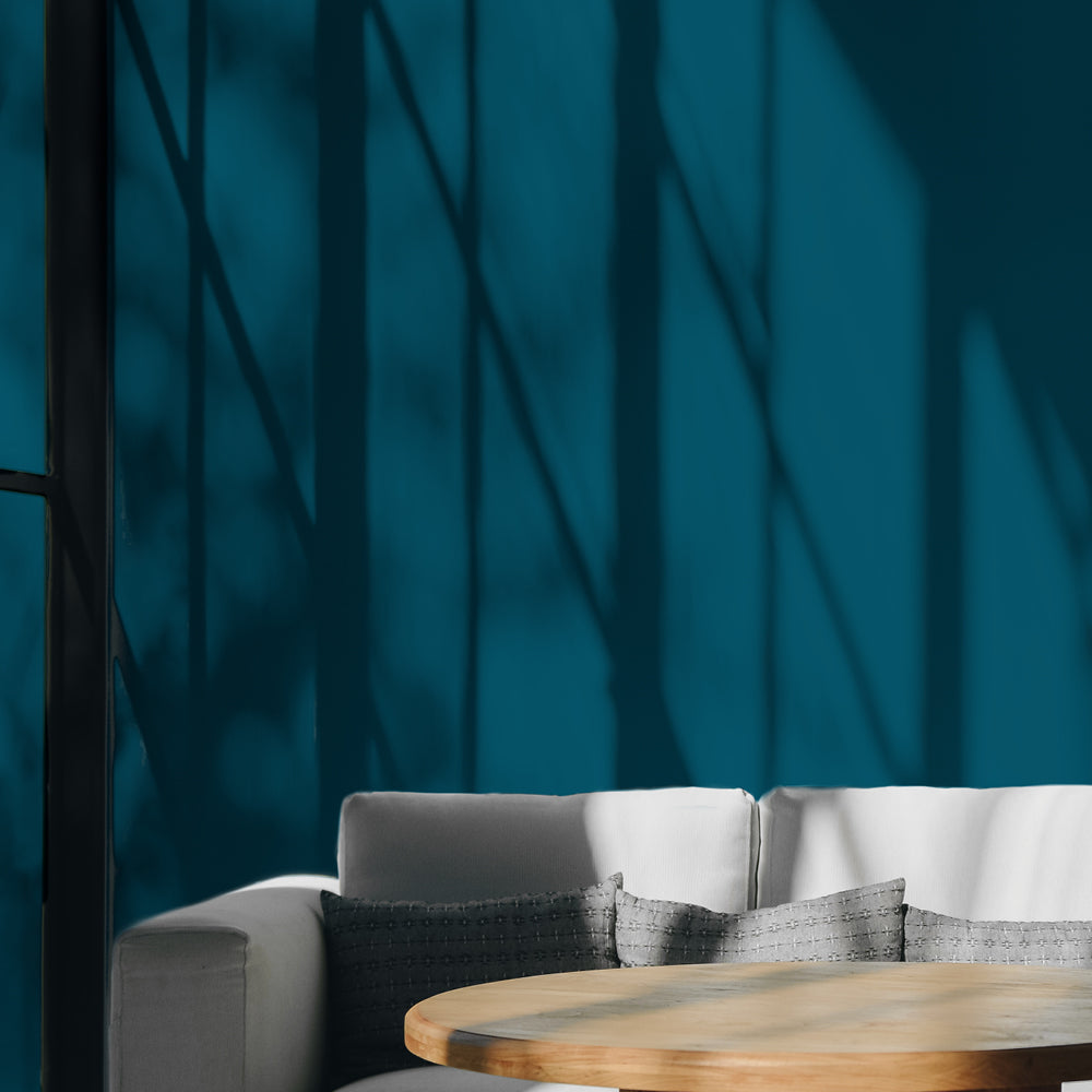 Peacock Blue paint called The Posh Seats by COAT Paints the eco friendly paint company