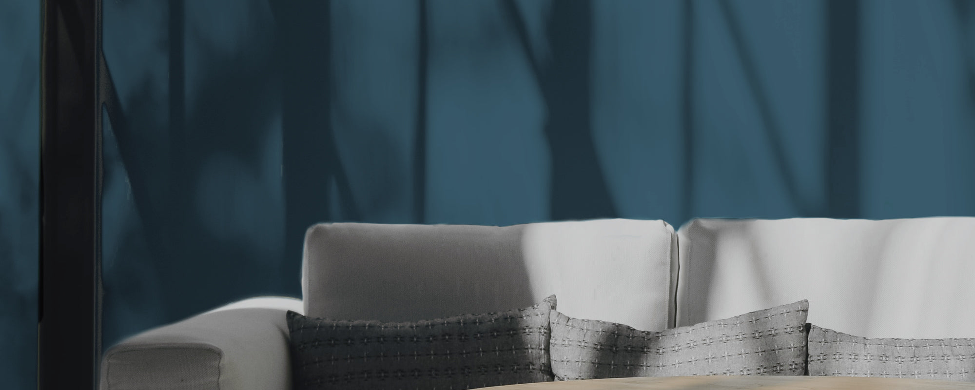 Peacock Blue paint called The Posh Seats by COAT Paints the eco friendly paint company