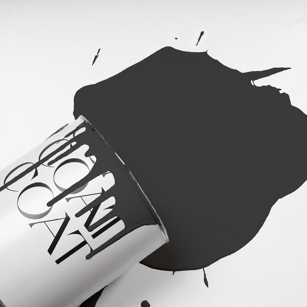 Warm Black paint called The Record Store by COAT Paints the eco friendly paint company