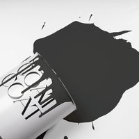 Warm Black Sample Sample called The Record Store Sample by COAT Paints the eco friendly paint company