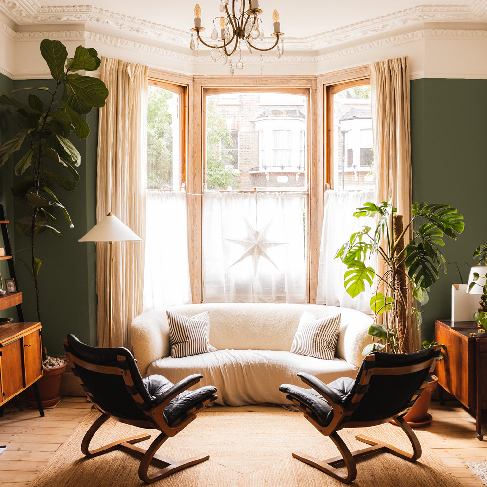 Deep Bronze Green paint called The Tobacconist by COAT Paints the eco friendly paint company