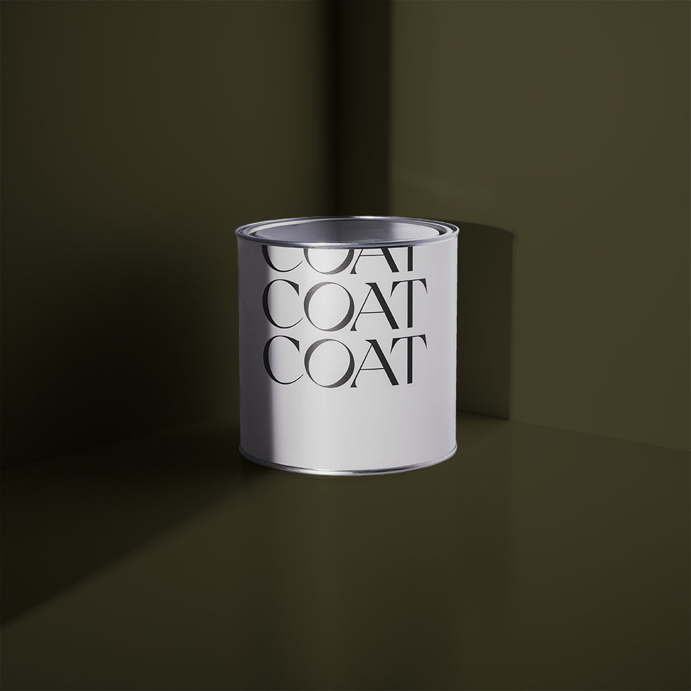Deep Bronze Green paint called The Tobacconist by COAT Paints the eco friendly paint company